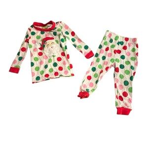 Festive Santa Kids Pajama Set